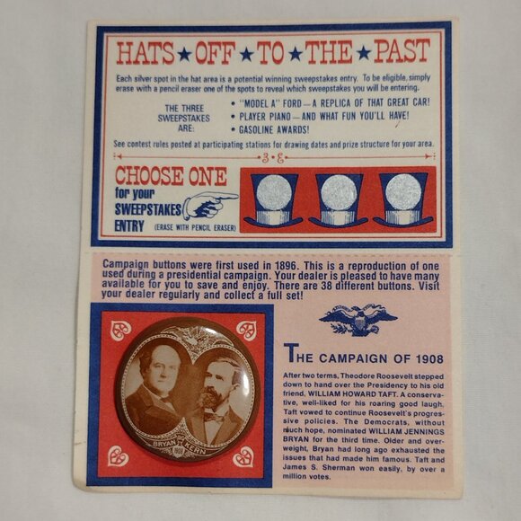 Hats Off To The Past - The Campaign of 1908 - Picture 1 of 5